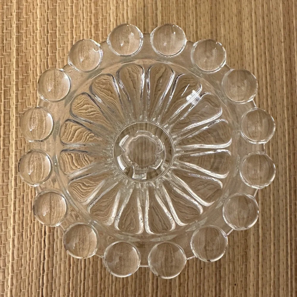 Anchor Hocking Vintage Taper Candle Holder (set of two) Berwick Boopie Glass